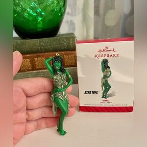 Hallmark Keepsake 2014 Vina Star Trek Christmas Tree Ornament Limited Edition